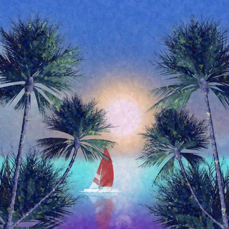 Pastel Island #1 static token preview