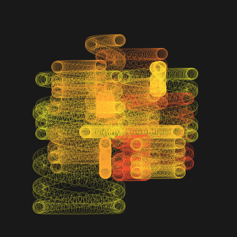 sinuosity #124 static NFT preview
