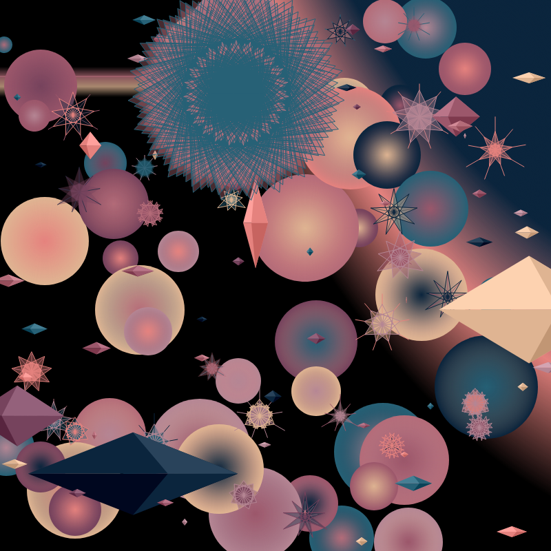 Galaxy Bloom #5 static token preview