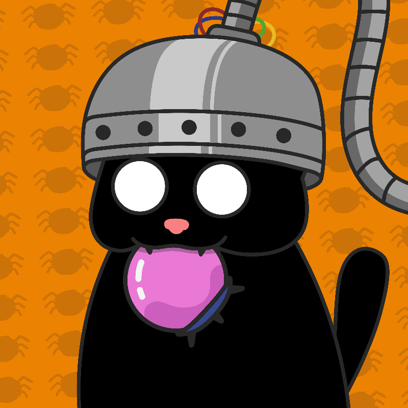 Addams Cat #40 static token preview