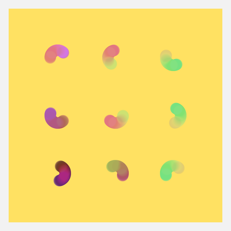 Bean Squiggles #31 static NFT preview