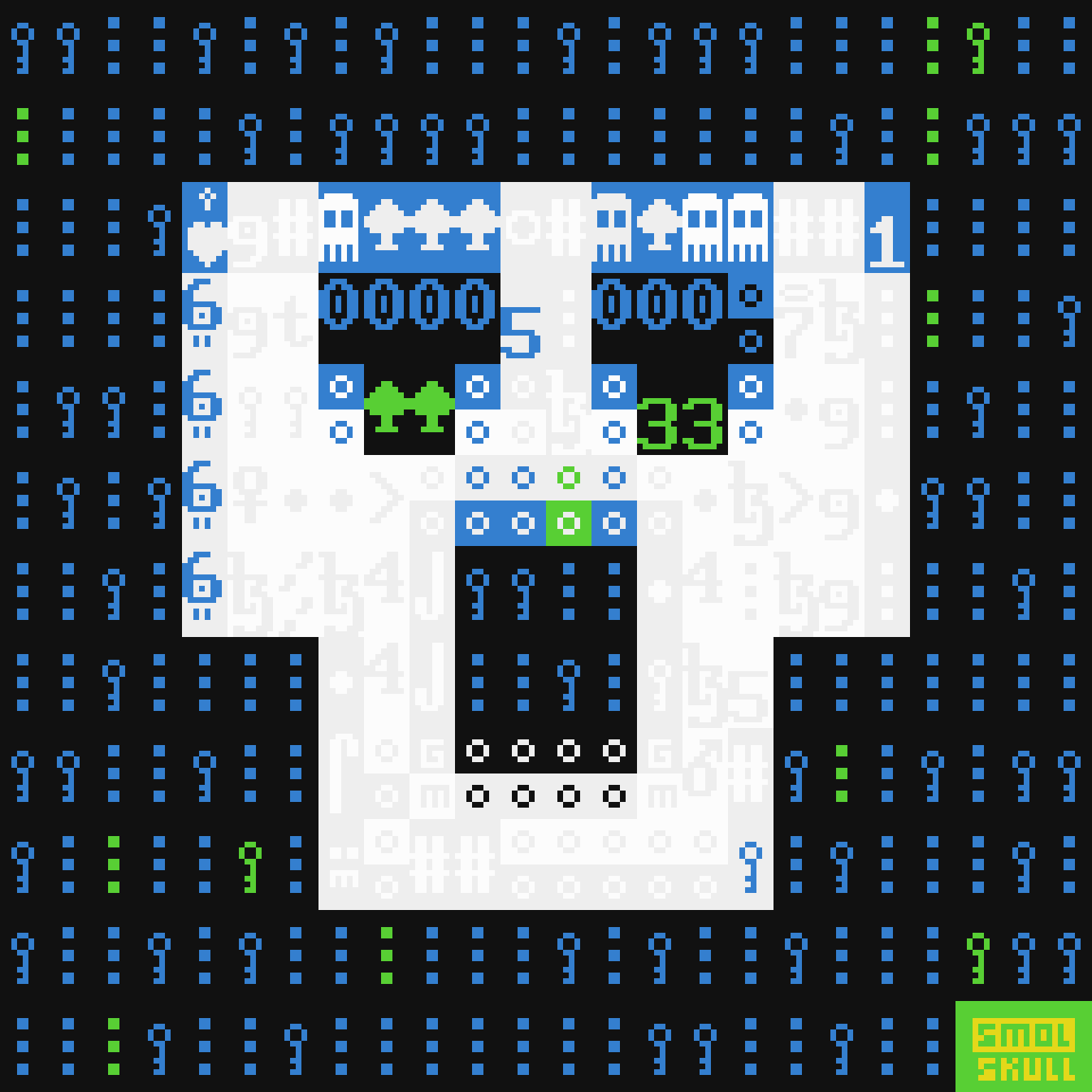 ASCII-SMOLSKULL #12 static token preview