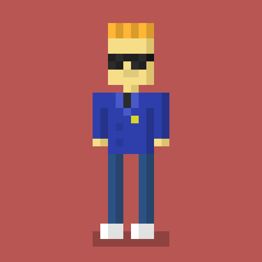 Pixel Dudes #67 static NFT preview