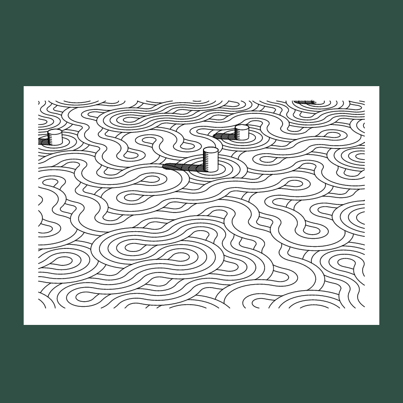 Truchet Towers #162 static NFT preview