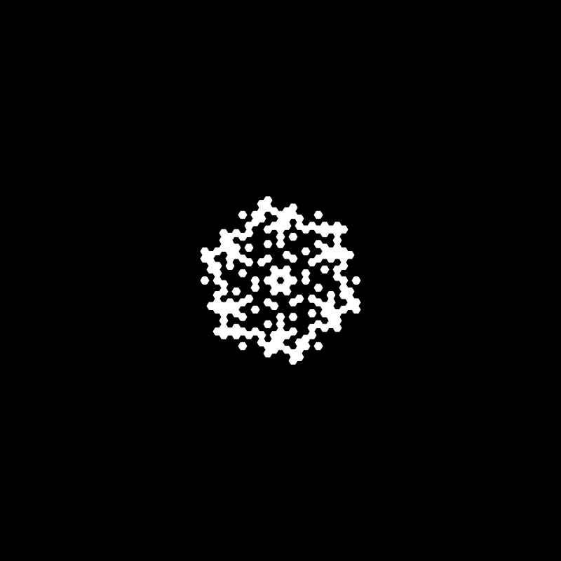 Snowflake #488 static NFT preview