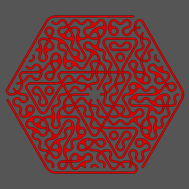 Threefold Symmetry - Dark Variations #440 static token preview