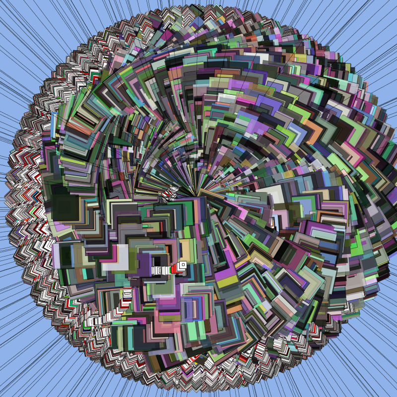 P5Js Thoughts V11 #8 static token preview