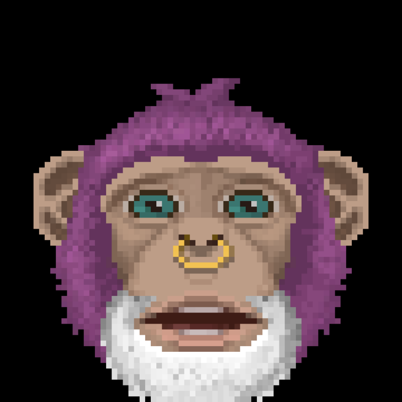 Monke head #10 static token preview