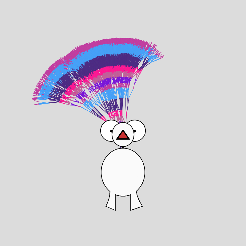 Peacocks #65 static token preview