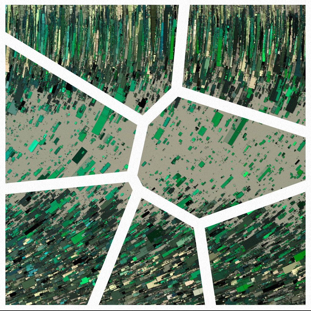 Fracture #109 static NFT preview