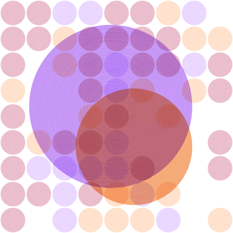 Brushed Circles #154 static token preview