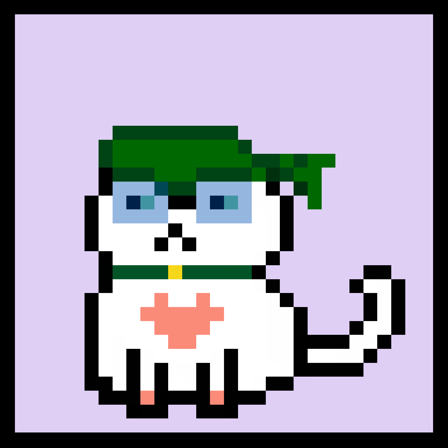 Lazy Kitties #2181 static token preview