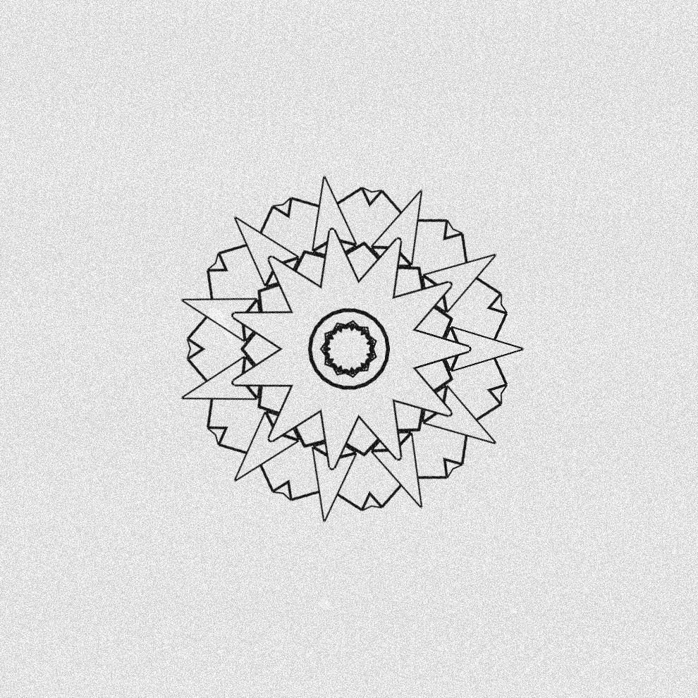 Monochrome Kaleido #275 static NFT preview