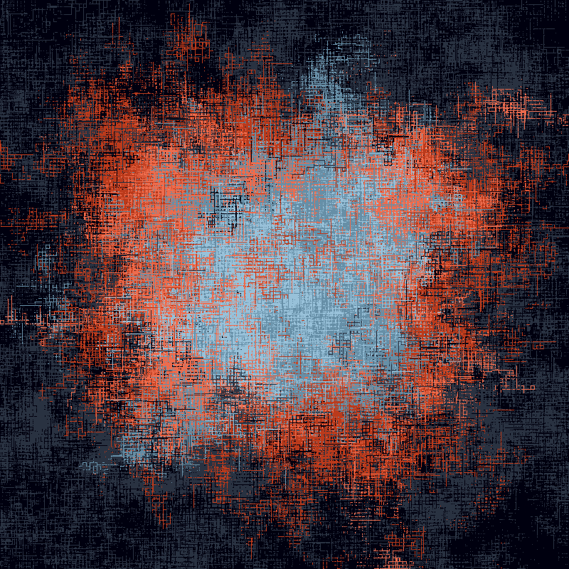 Pixel Tunnel II #371 static NFT preview