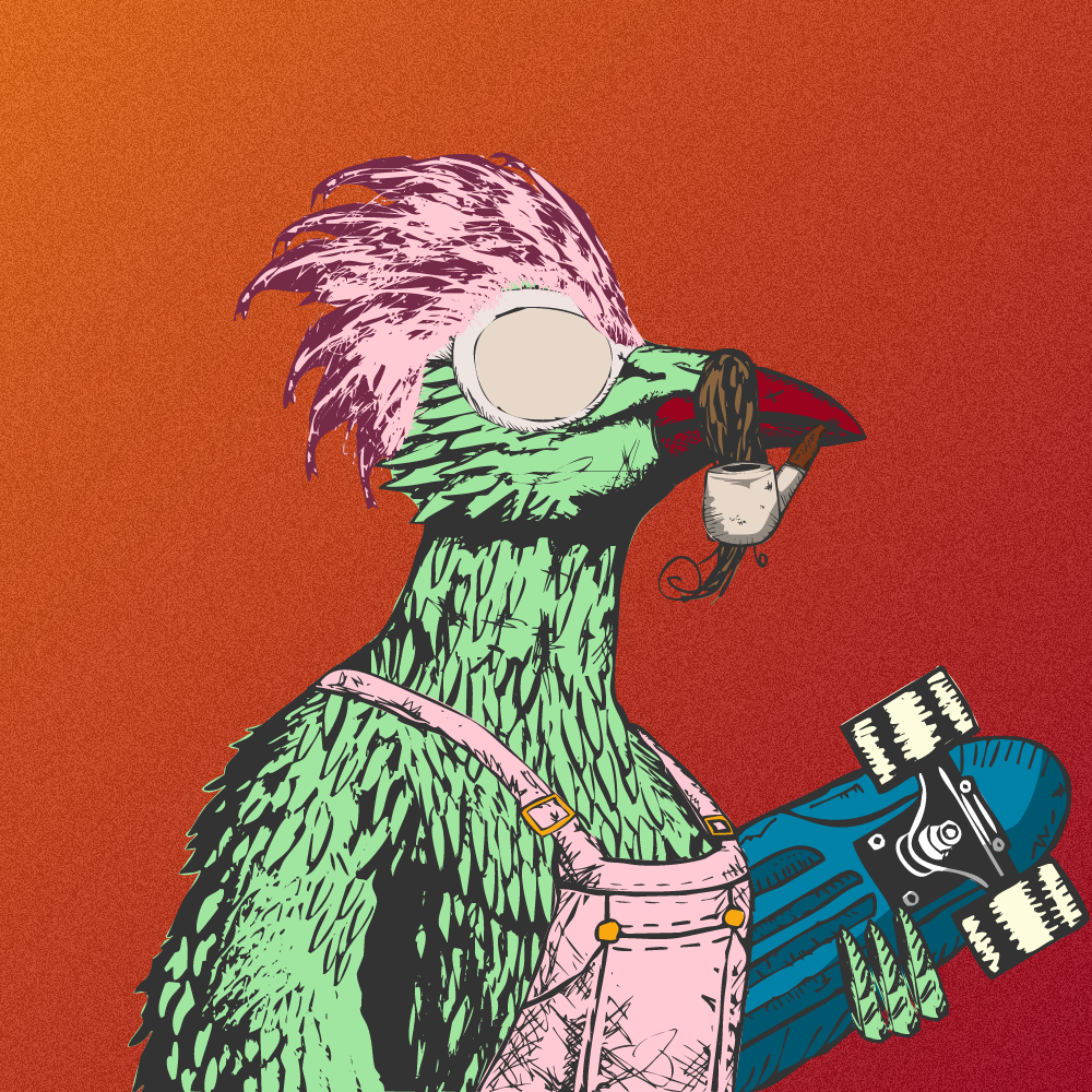 Bad Bird #27 static token preview