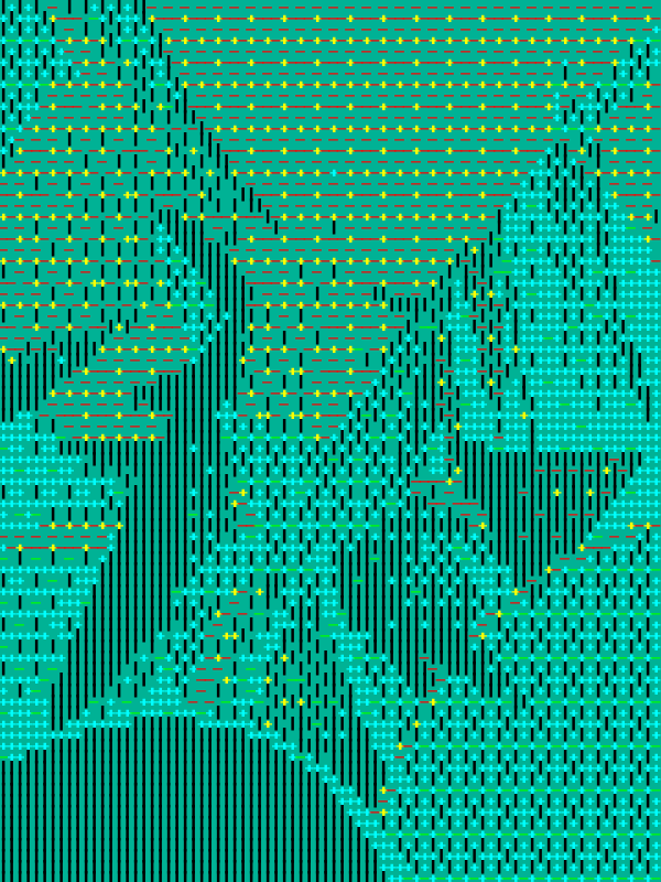 DOS DELIGHT: ASCII #43 static NFT preview