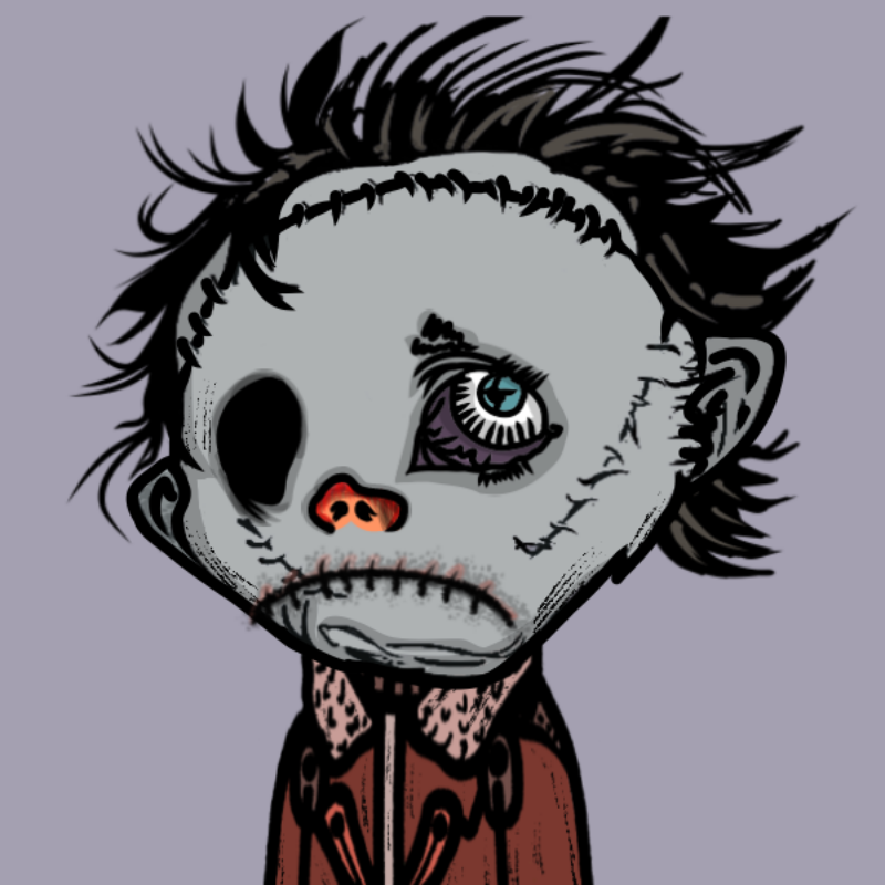 Creepy Dolls #47 static token preview