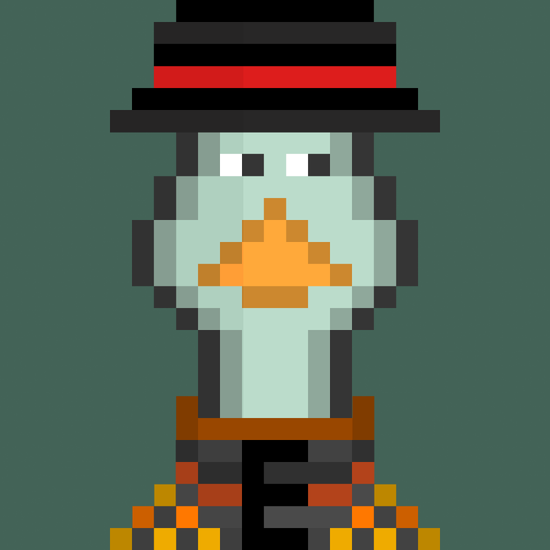 Morixels Goose #355 static NFT preview
