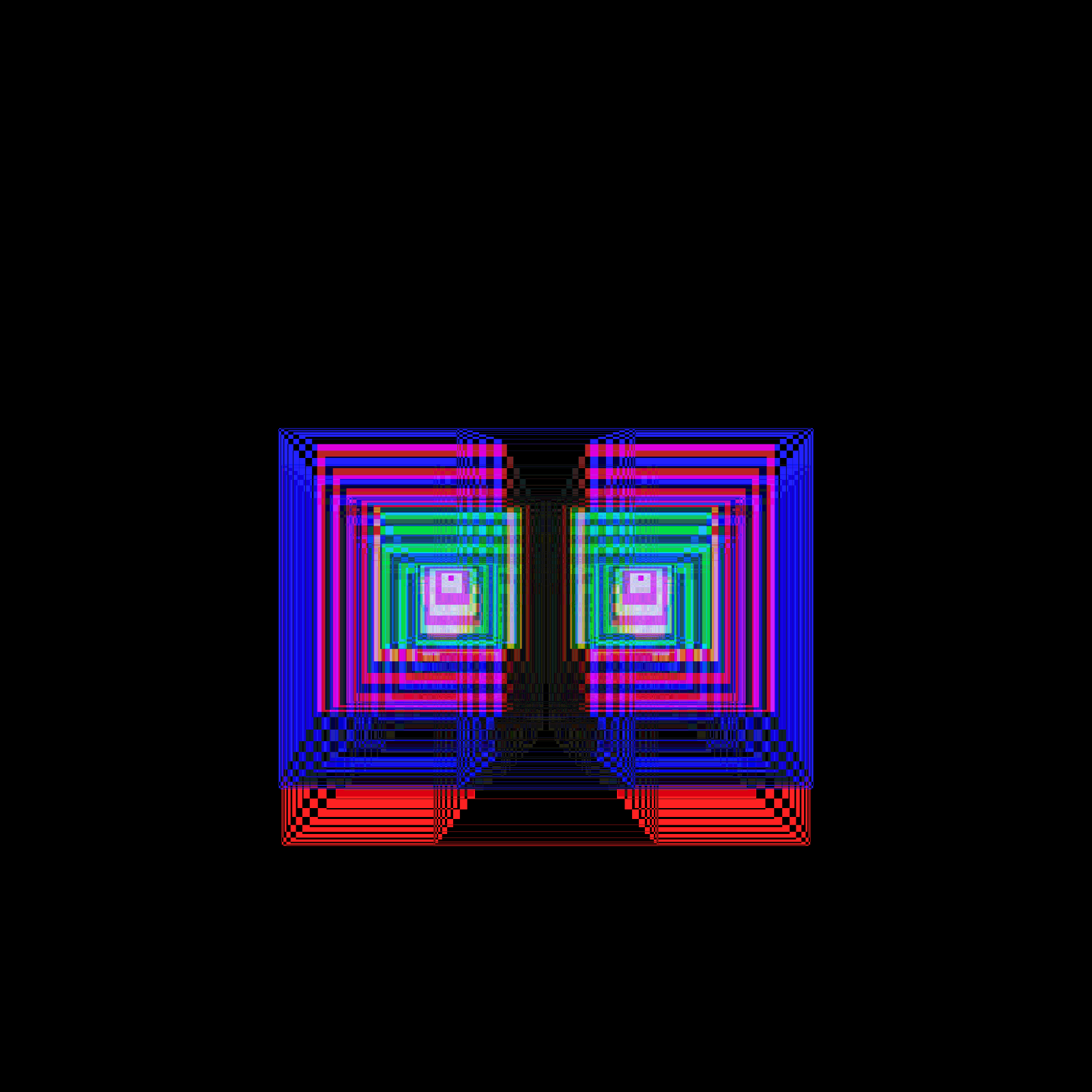 PixelShifter #318 static NFT preview