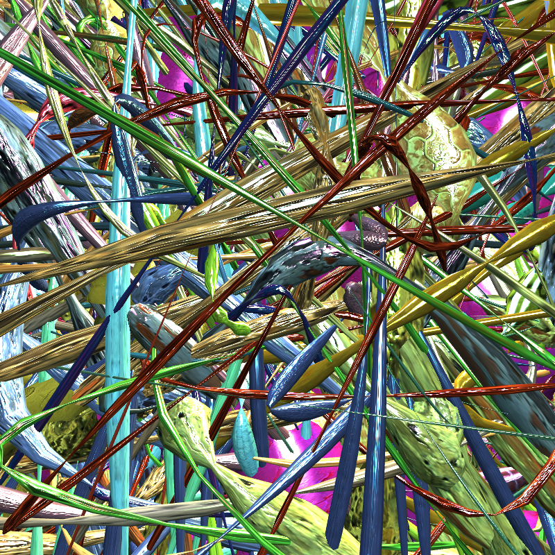 Prismatic Thickets #968 static token preview