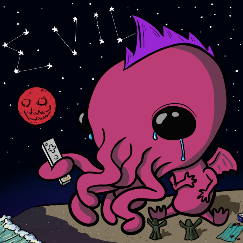 Chibi-thulhu #269 static NFT preview