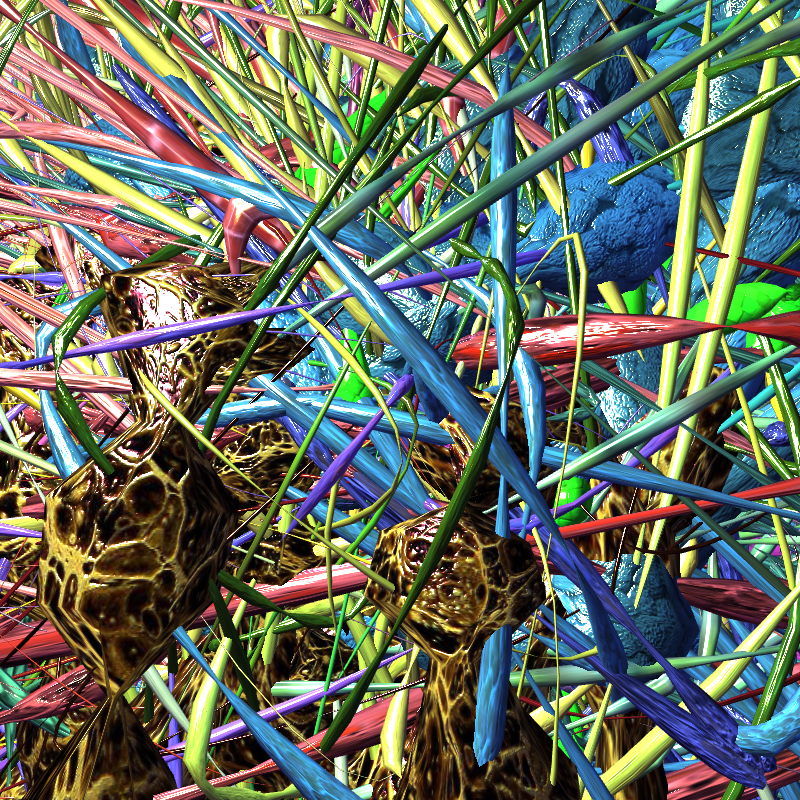 Prismatic Thickets #496 static NFT preview