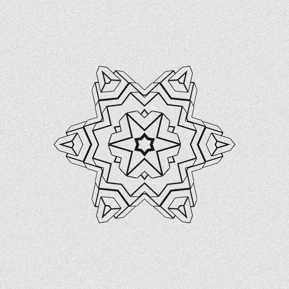 Monochrome Kaleido #441 static token preview