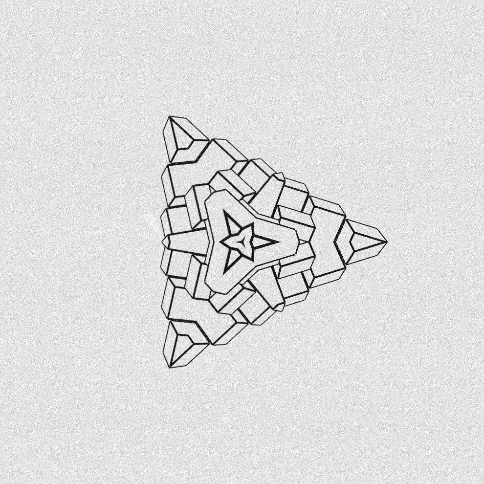 Monochrome Kaleido #88 static token preview