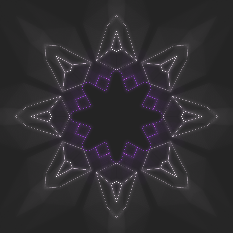 Neon Kaleido #69 static NFT preview