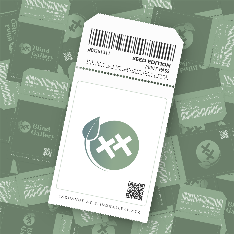 Blind Gallery Mint Pass (Seed Edition) #755 static NFT preview