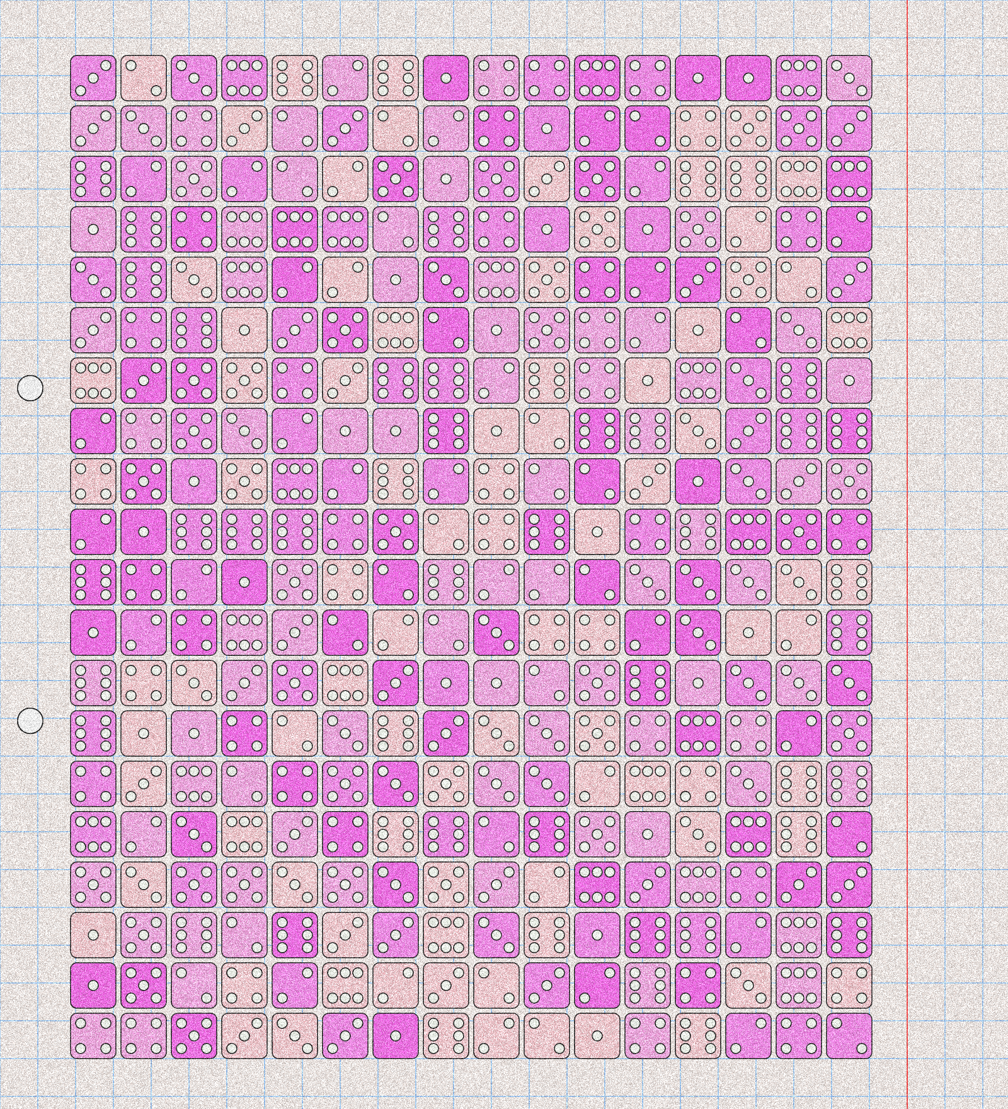 sketchbook page 6: dice roll #34 static token preview