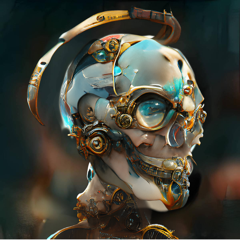 SkeleSteamPunx #49 static NFT preview