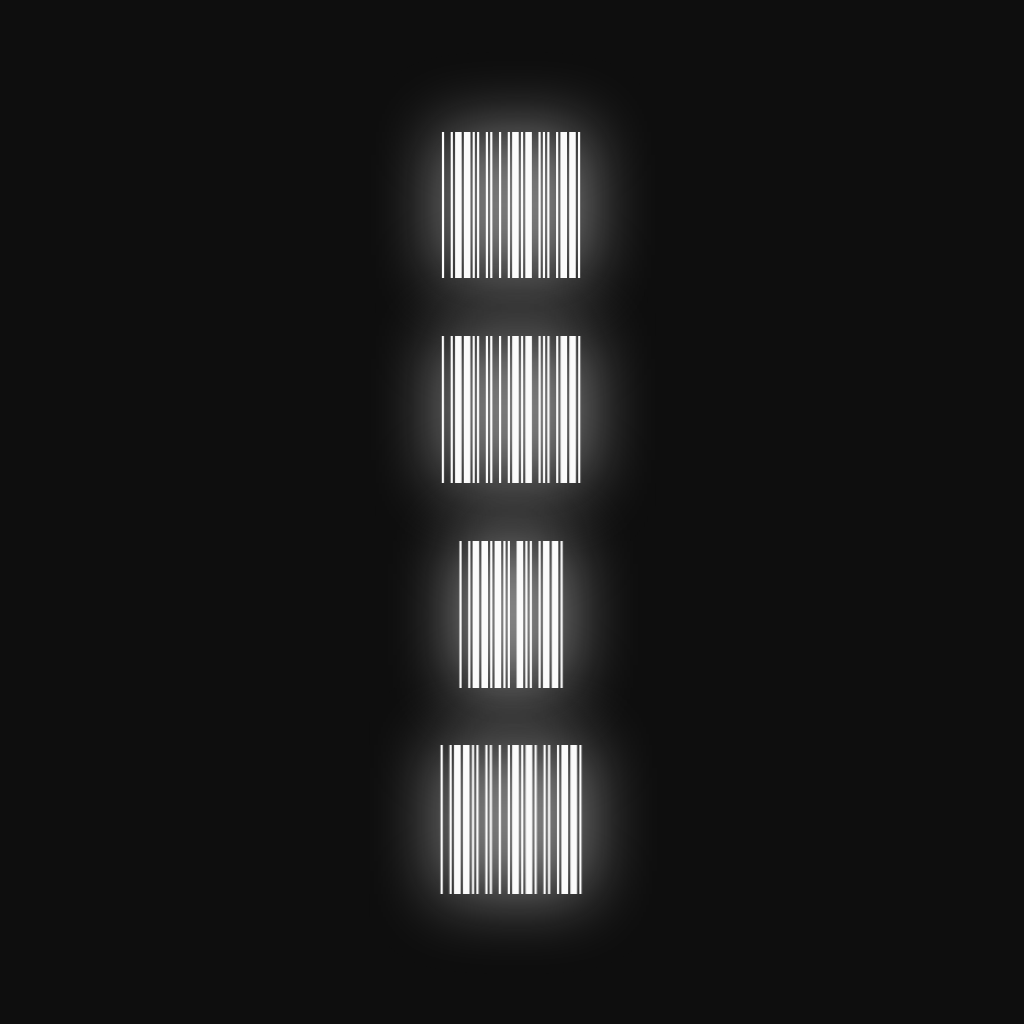 barcode(fxhash) #180 static token preview