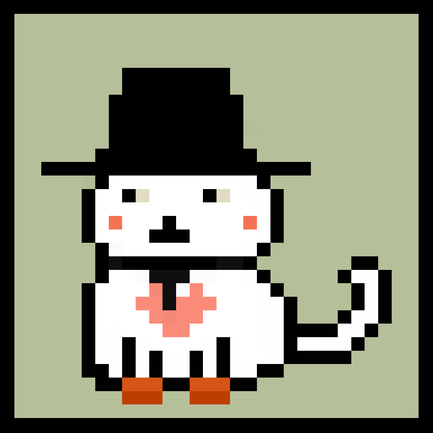 Lazy Kitties #899 static token preview