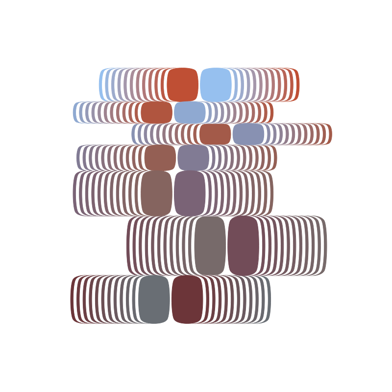 Reflection of Stripes 001 #68 static token preview