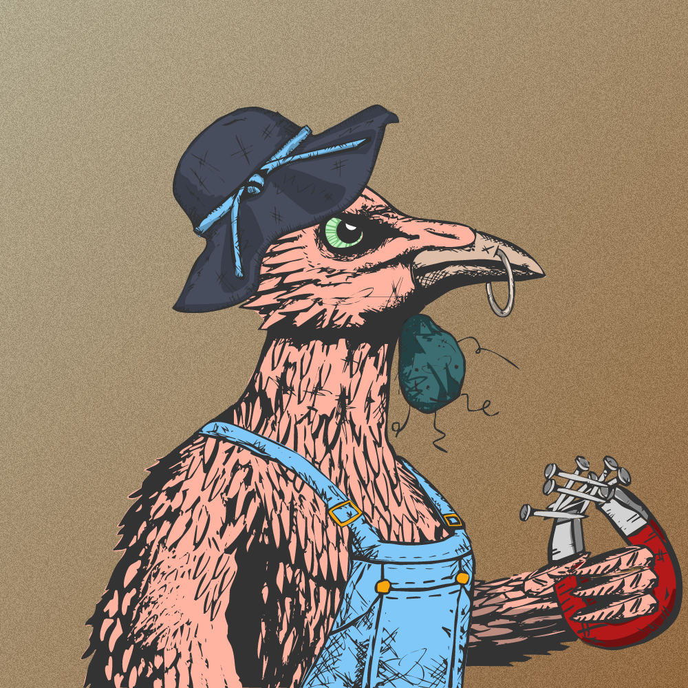 Bad Bird #38 static token preview