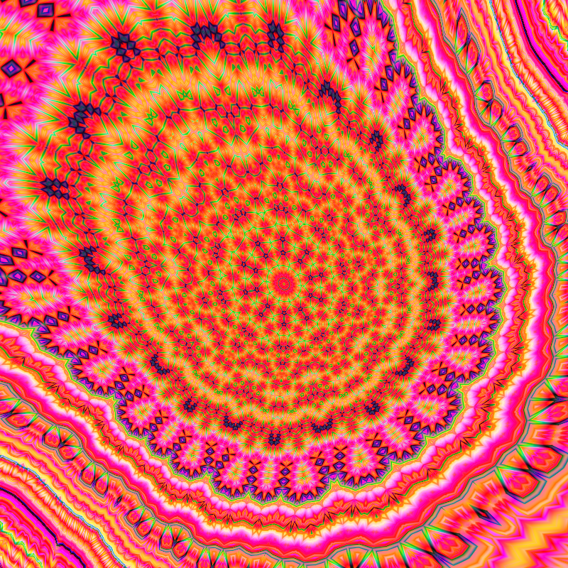 Psilocybin vision #2 /meditation #36 static token preview