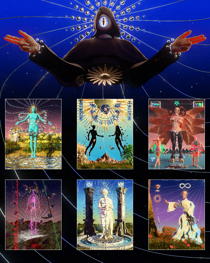 psychotarot generative divination #30 static token preview