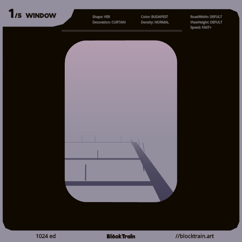 BlockTrain Window #55 static token preview