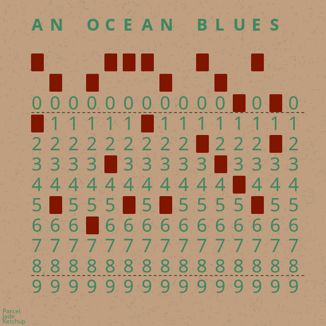 Punched Card Poetry #1 static token preview