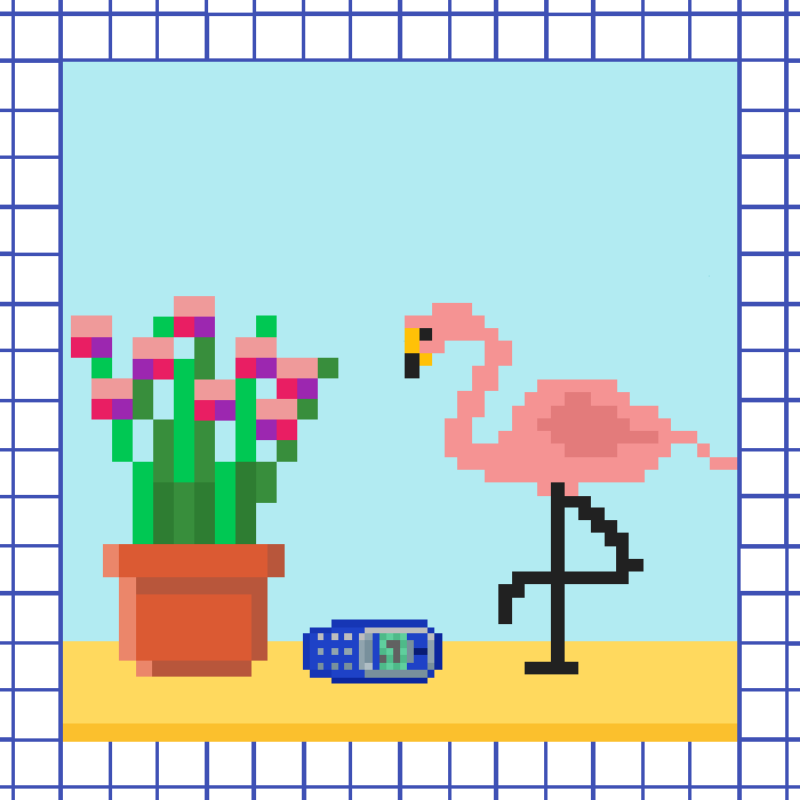 Pixel Still Life #44 static NFT preview