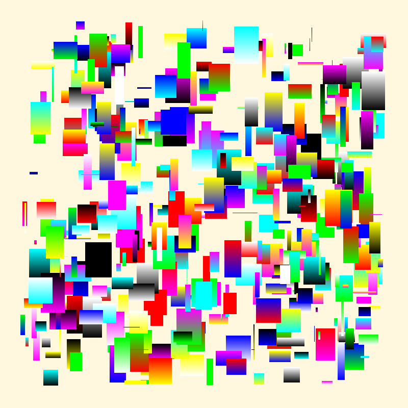 Gradient Rect #125 static NFT preview