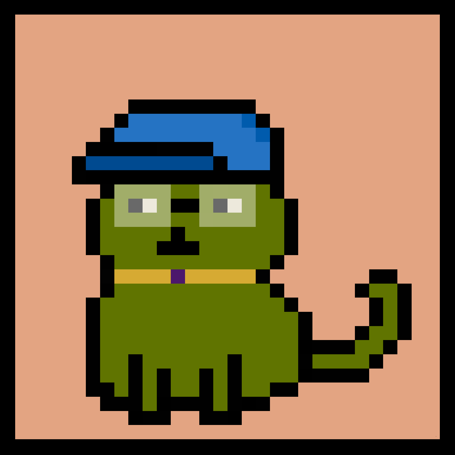 Lazy Kitties #2251 static token preview
