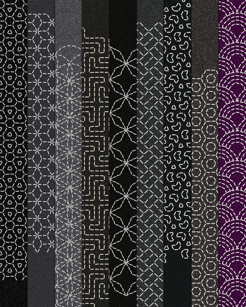 Sashiko #88 static NFT preview