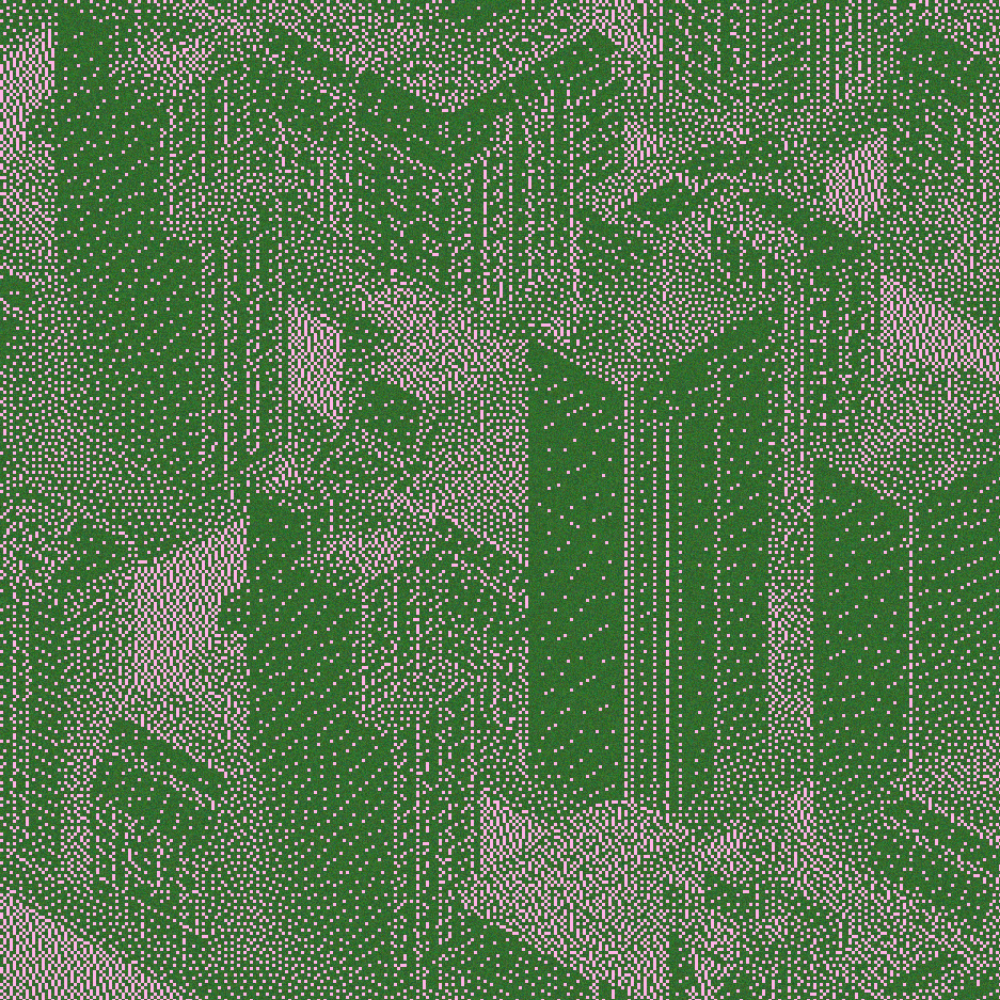 Pointillism: Tokyo #118 static NFT preview