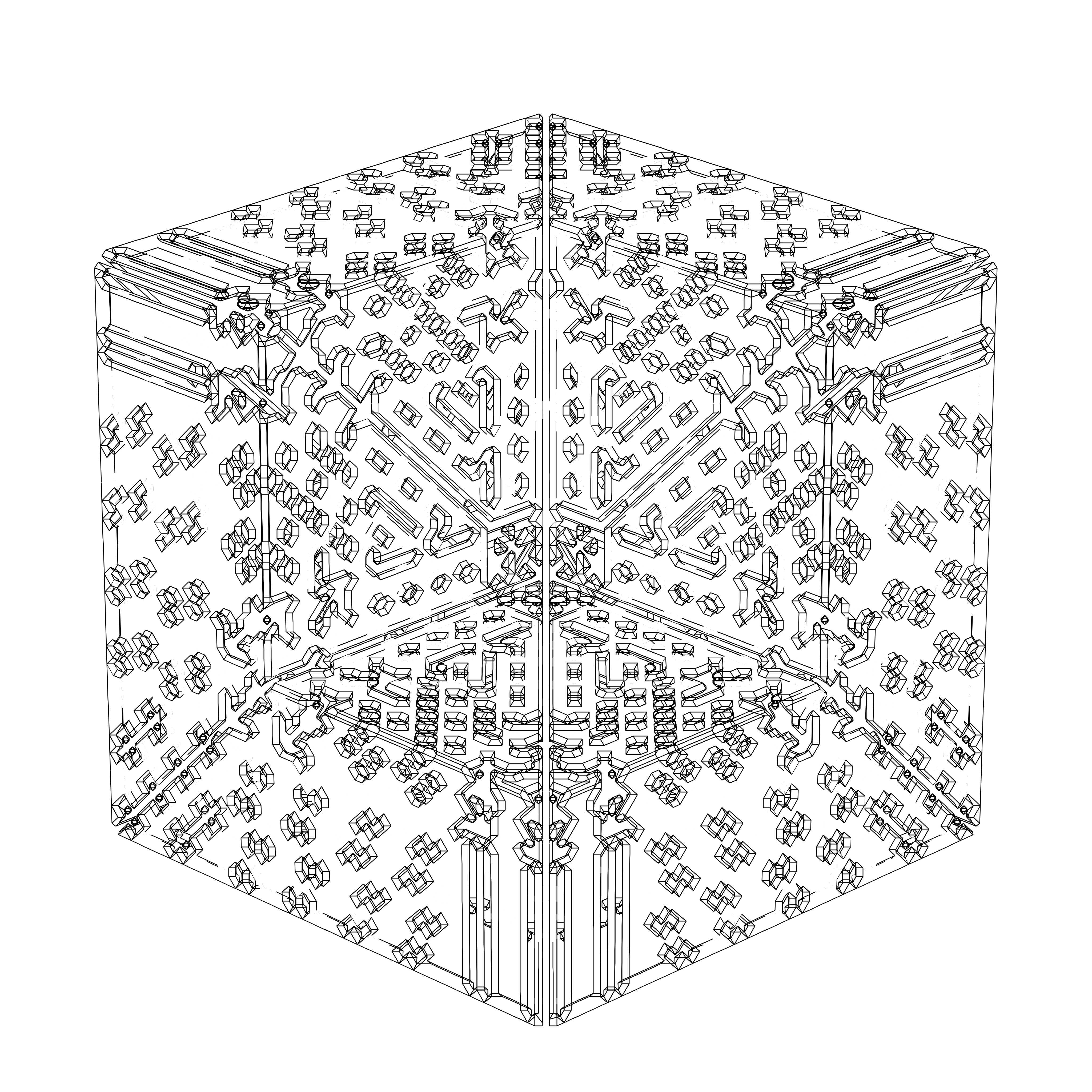 LL21 Alien Art Cube #489 static token preview