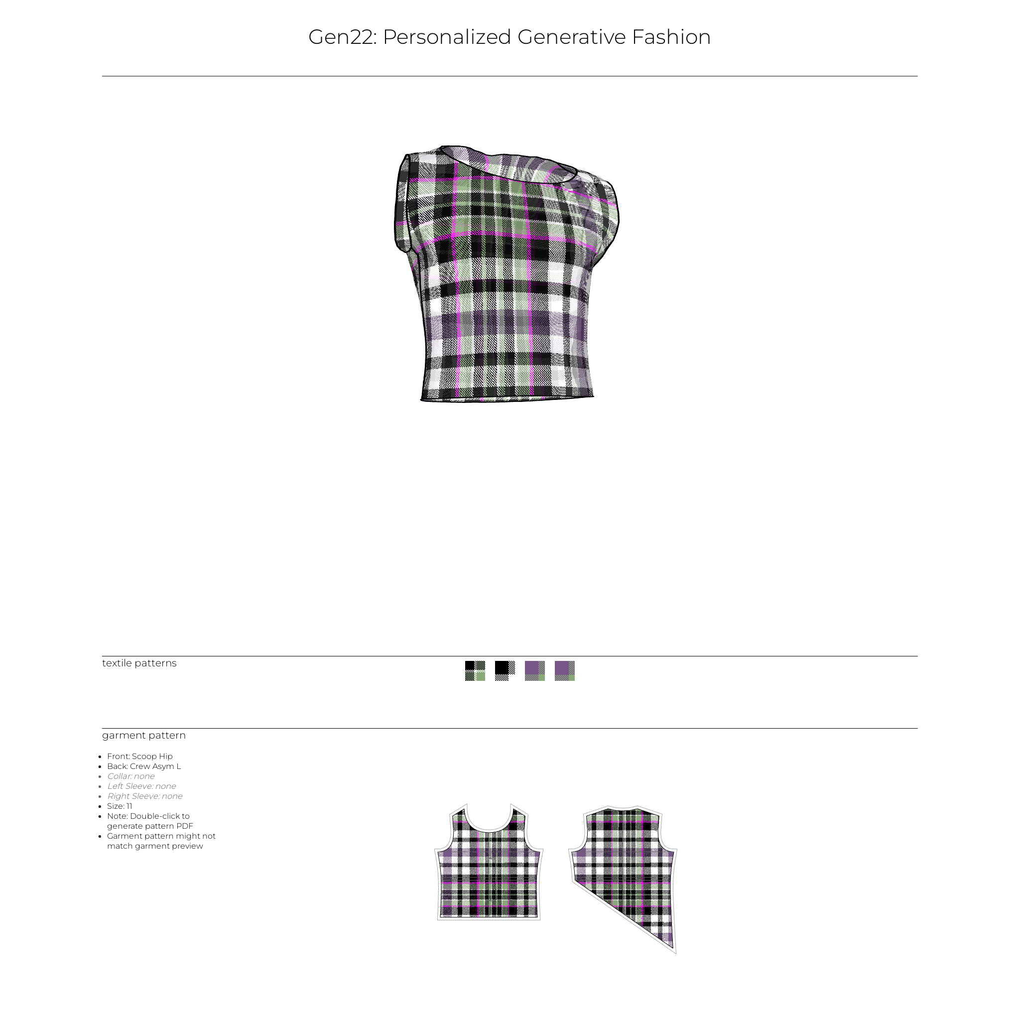 Gen22: Personalized Generative Fashion #60 static token preview
