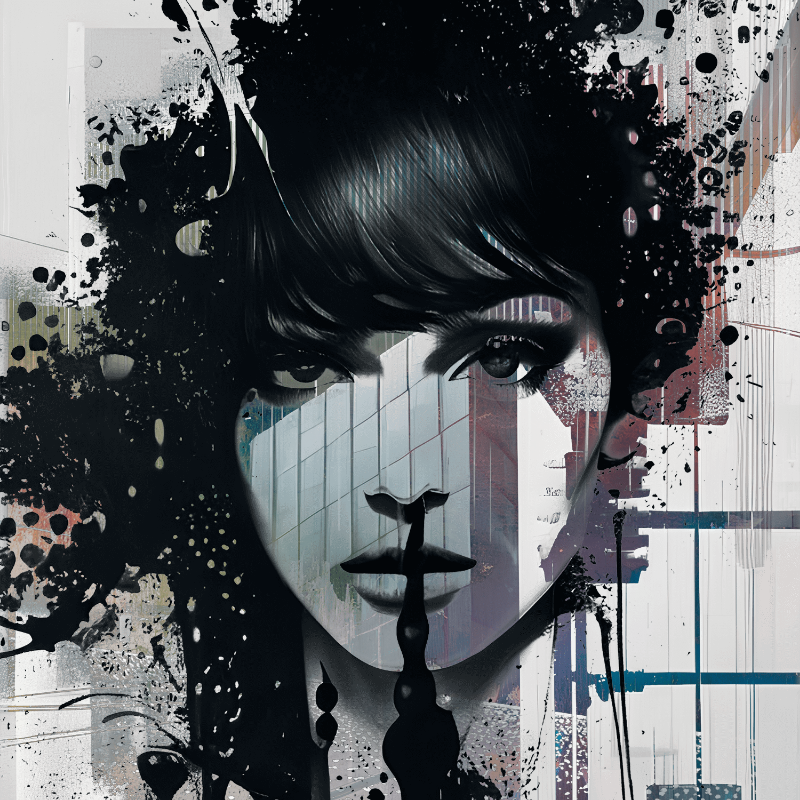 Beauty in Abstraction #35 static token preview