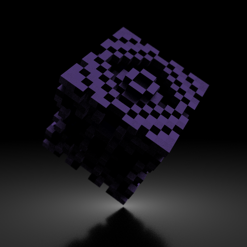 Fractal Cubes #41 static NFT preview