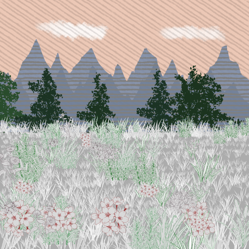 Mountain Meadows #36 static NFT preview